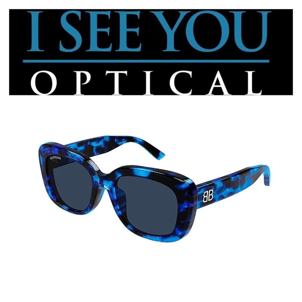 New Balenciaga BB0295SK-004 54mm